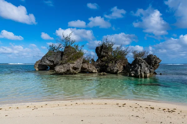 Die versteckten Strände der Inseln von Tahiti