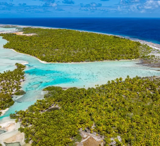 Vue aérienne sur Fakarava ©_Michael Runkel