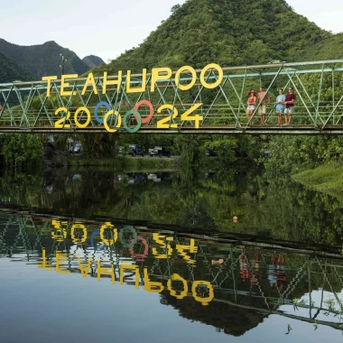 Entdecken Sie den Surfspot der Olympischen Spiele von Paris 2024 in Teahupo’o