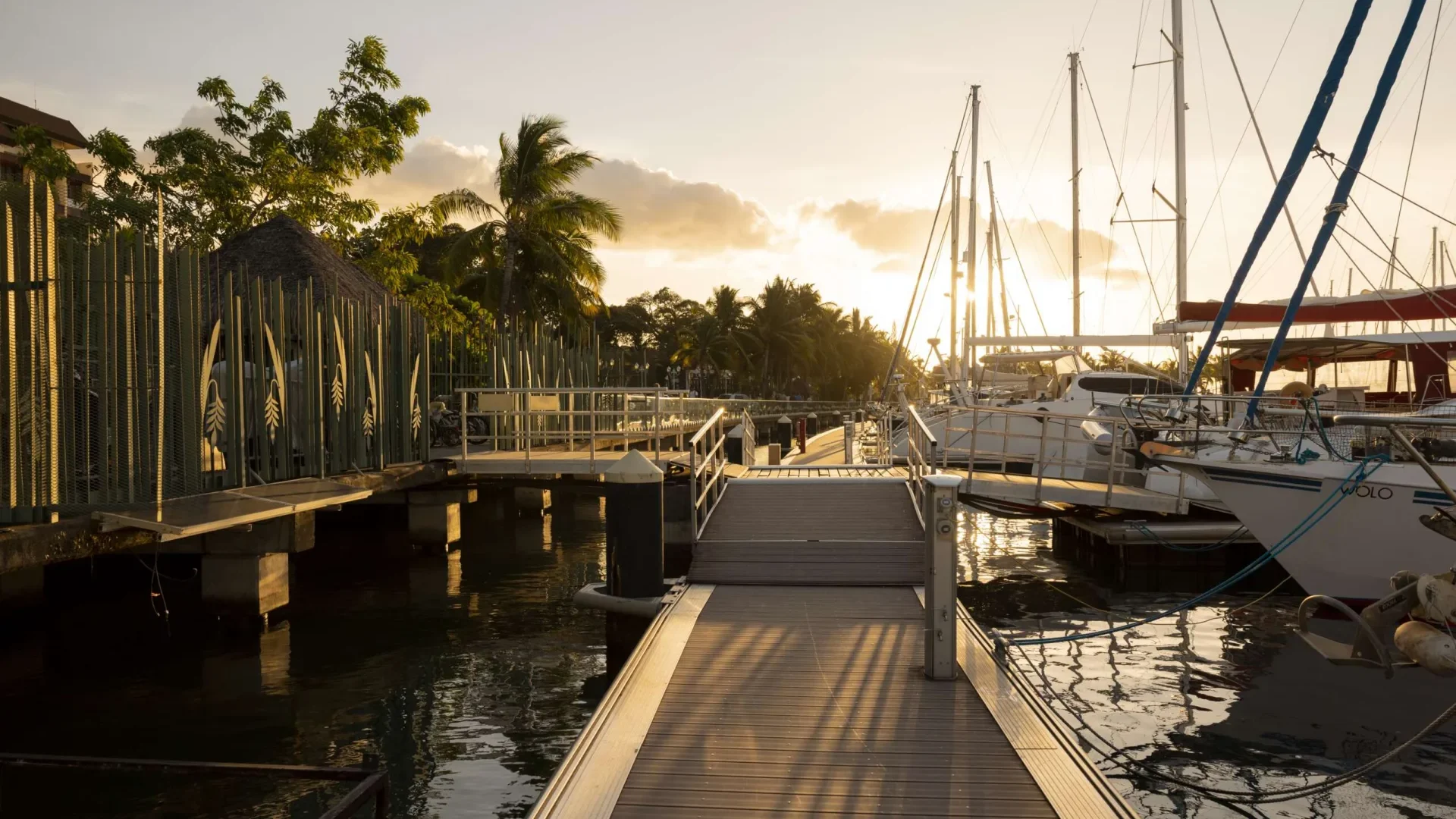 Marina de Papeete © Grégoire Le Bacon