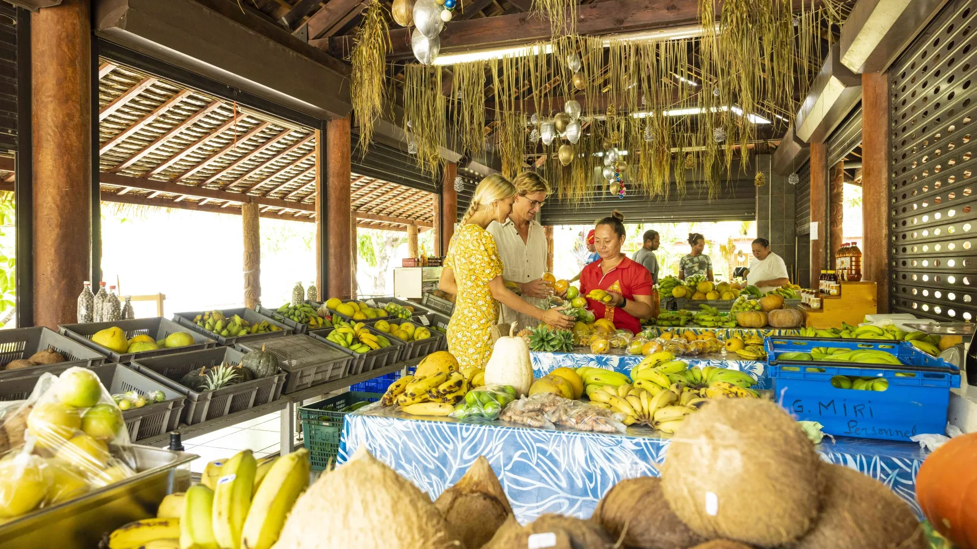 Marché de Nuku Hiva © Grégoire Le Bacon