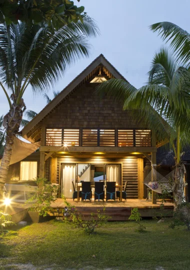 Tahitianisches Gästehaus