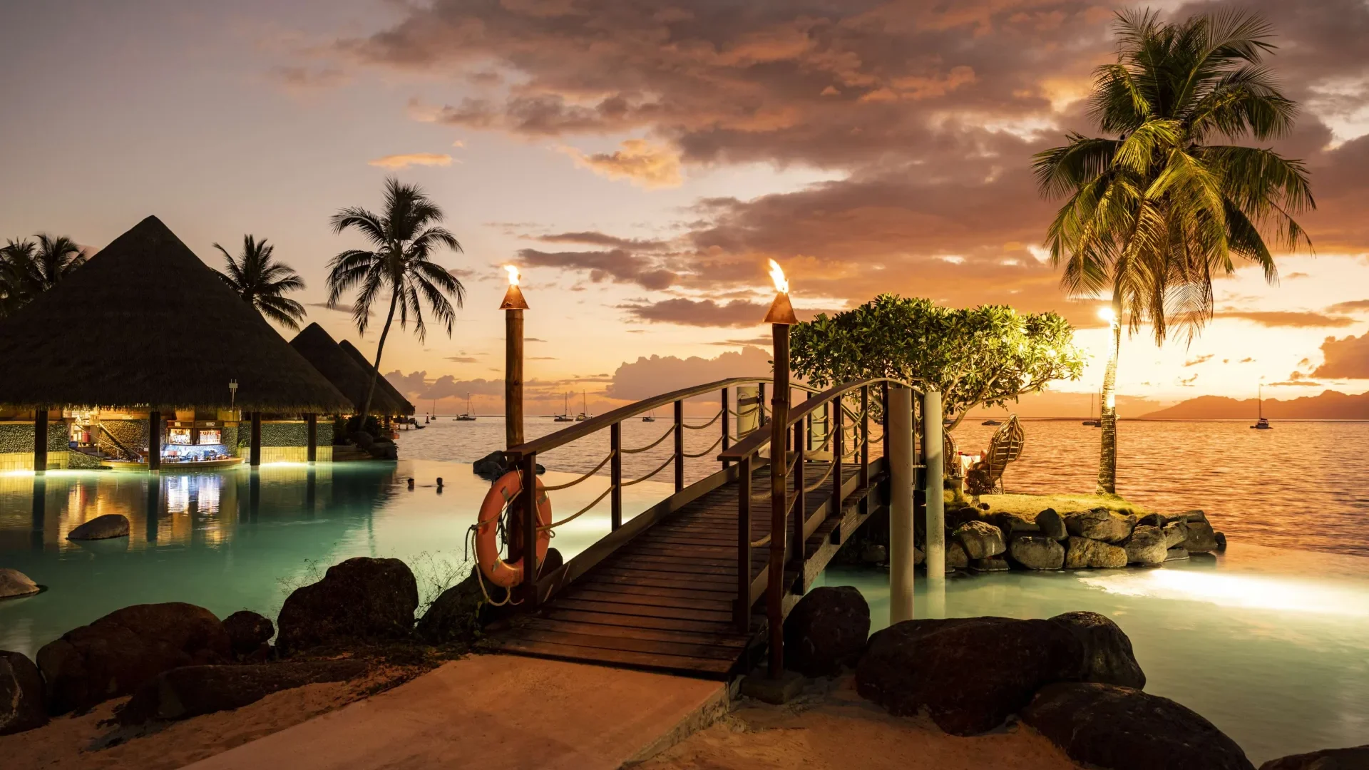 Hôtel à Tahiti © Grégoire Le Bacon