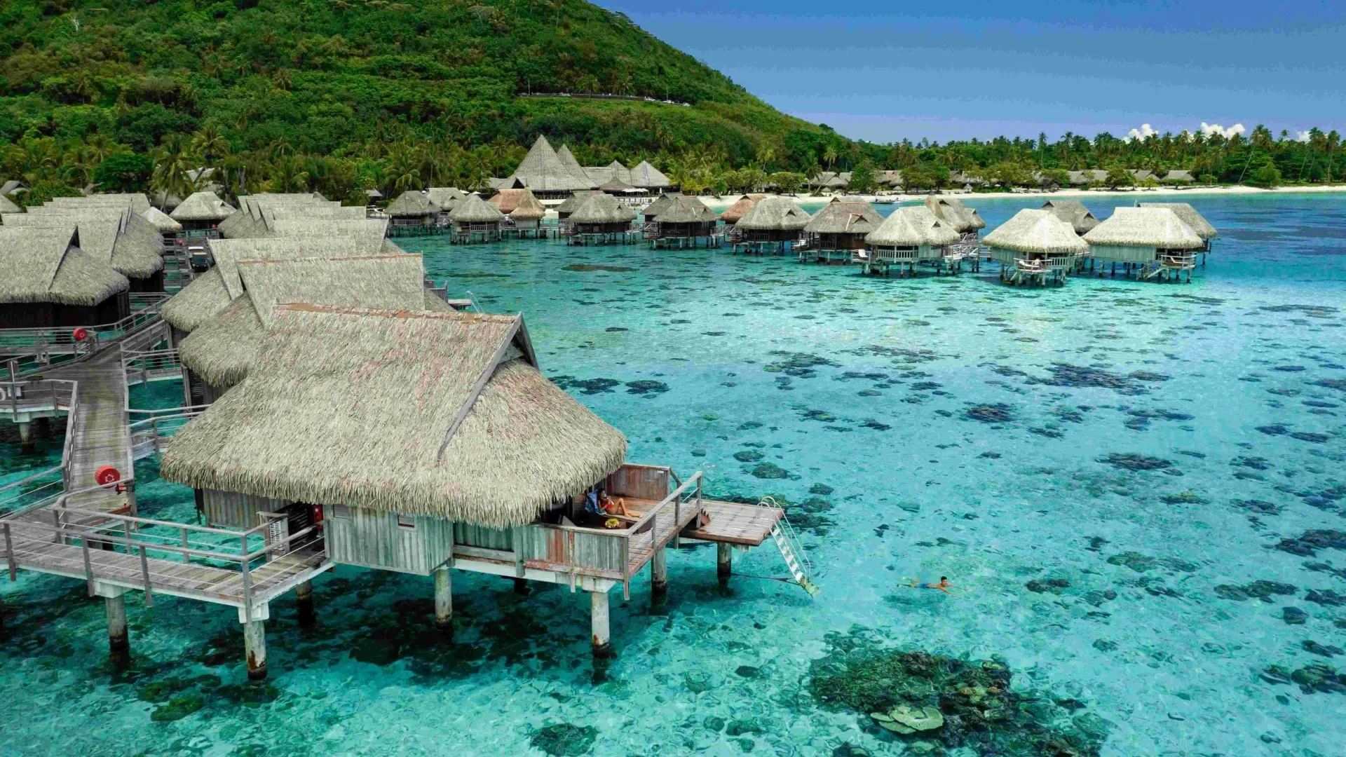 Hébergements à Moorea ©_Grégoire Le Bacon