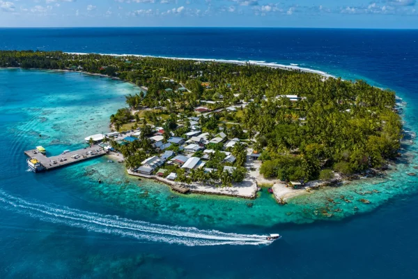 Vue sur Rangiroa ©Michael Runkel