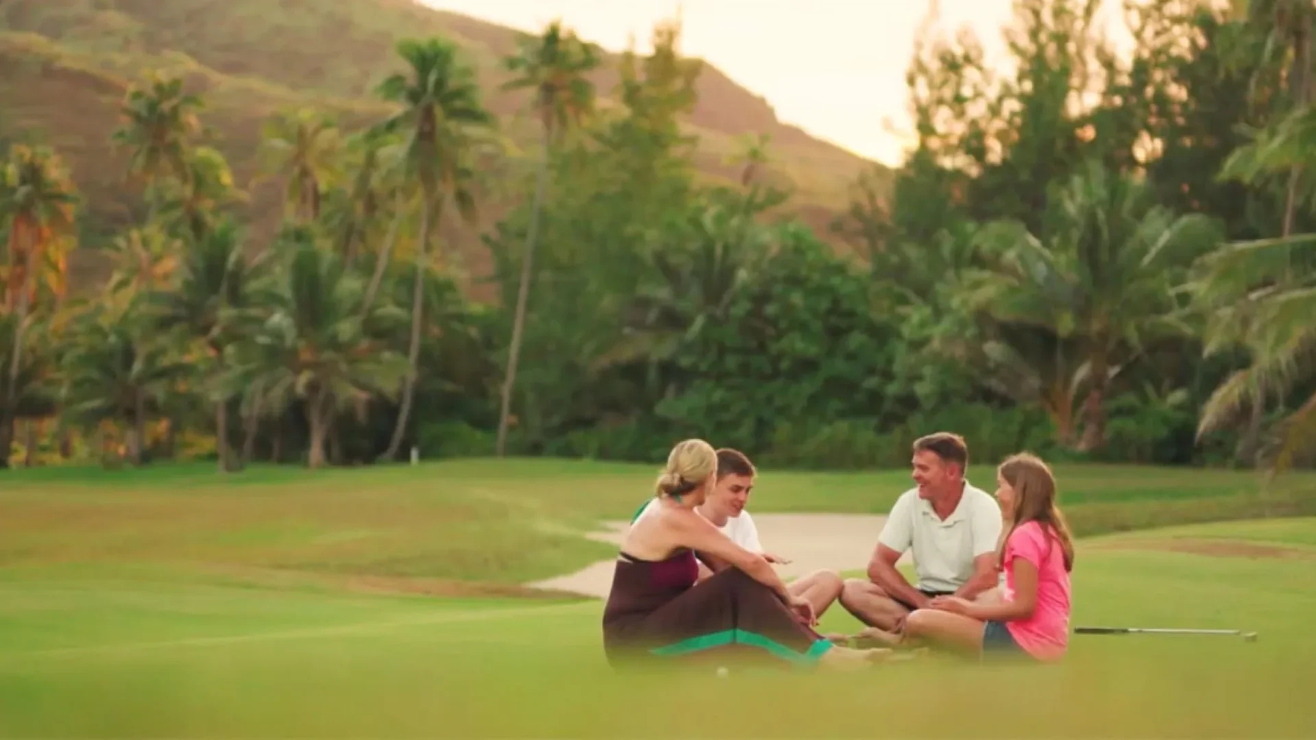 La famille Gobbett © Tahiti Tourisme